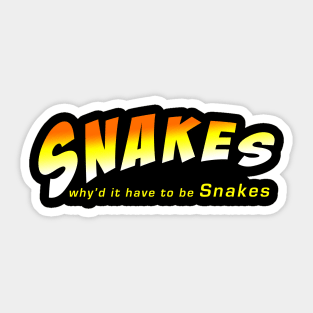 Snakes Sticker